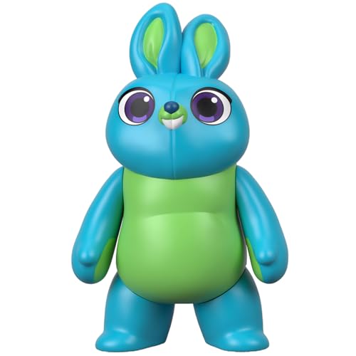 Ersatzteil für Fisher-Price Imaginext Spielset – GBG91 ~ blaue und grüne Hasenfigur ~ bewegliche Arme ~ inspiriert von Toy Story 4 Film ~ funktioniert hervorragend mit anderen Spielsets von Mattel