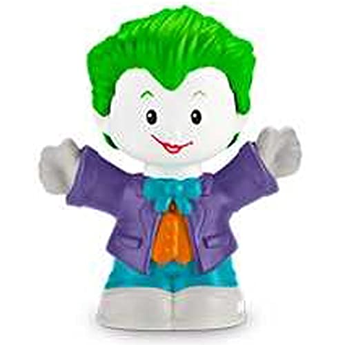 Ersatzteil für Fisher-Price Little People DC Superfriends Deluxe Batcave Spielset – HHY77 ~ Ersatz-Joker-Figur von Mattel