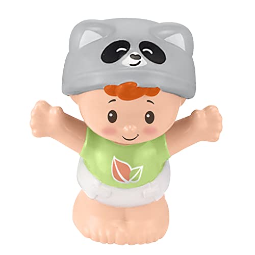 Ersatzteil für Fisher-Price Little People Swing 'n Stroll Spielset - GTT62 ~ Ersatz-Babyfigur ~ grünes Shirt ~ Waschbärmütze ~ Red Curl Ersatzteil für Fisher-Price Little People Swing 'n Stroll Spielset - GTT62 ~ Ersatz-Babyfigur ~ grünes Shirt ~ Waschbärmütze ~ Red Curl von Mattel
