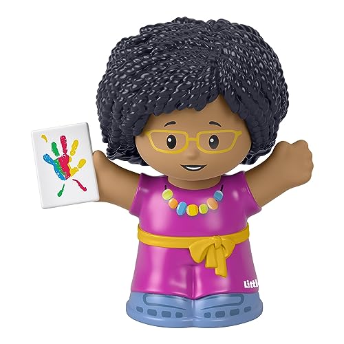 Ersatzteil für Little People Schullehrer und Schüler-Spielset – HBW66 ~ Ersatz für afrikanische amerikanische Lehrerin von Mattel