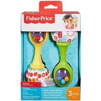 Fisher Price - Babys Rumba-Rasseln mit Stoff, Baby-Spielzeug, Greifling von Mattel