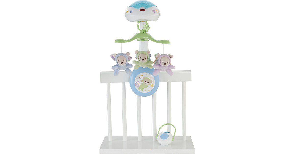 Fisher-Price 3-in-1 Traumbärchen Baby Mobile, Spieluhr, Nachtlicht mit Musik mehrfarbig Fisher-Price 3-in-1 Traumbärchen Baby Mobile, Spieluhr, Nachtlicht mit Musik mehrfarbig von Mattel