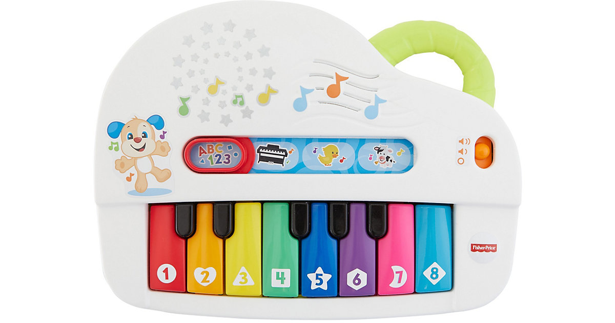 Fisher-Price Babys erstes Keyboard, Lernspielzeug, Baby Musik-Instrument Fisher-Price Babys erstes Keyboard, Lernspielzeug, Baby Musik-Instrument von Mattel