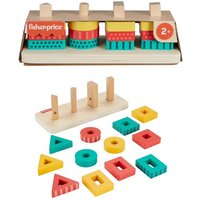 Fisher-Price Buntes Holz-Stapelspielset Fisher-Price Buntes Holz-Stapelspielset von Mattel