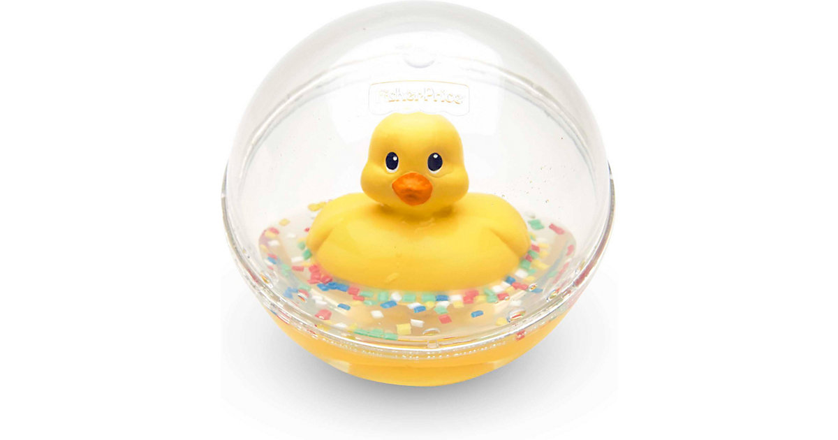 Fisher-Price Entchenball, Baby-Spielzeug, Badewannen-Spielzeug, Baby Ball mehrfarbig Fisher-Price Entchenball, Baby-Spielzeug, Badewannen-Spielzeug, Baby Ball mehrfarbig von Mattel