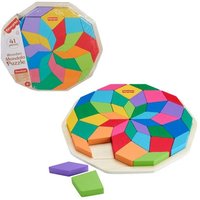 Fisher-Price Kunterbuntes Holz-Mandalapuzzle Fisher-Price Kunterbuntes Holz-Mandalapuzzle von Mattel