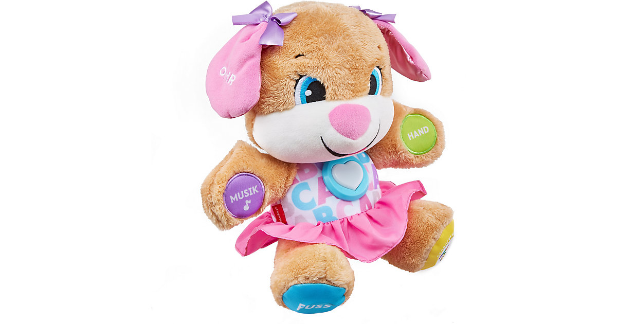 Fisher-Price Lernspaß Hundefreundin, Baby-Spielzeug, Kuscheltier, Lernspielzeug pink Fisher-Price Lernspaß Hundefreundin, Baby-Spielzeug, Kuscheltier, Lernspielzeug pink von Mattel