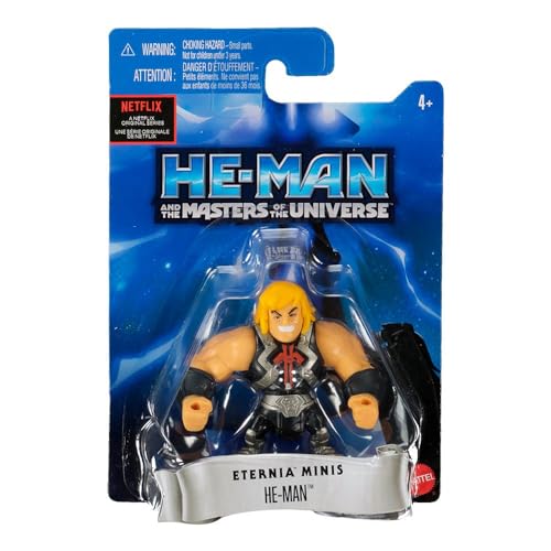 He-Man and The Masters of The Universe Eternia Minis Sortiment Figuren 2022, 8 cm (8) von Mattel