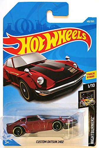 Hot Wheels 2018 50th Anniversary Nightburnerz Custom Datsun 240Z, Kastanienbraun mit Gold- und Schwarz-Akzent, Maßstab 1:64, Auto, Kinderspielzeug, für Kinder aller Geschlechter Hot Wheels 2018 50th Anniversary Nightburnerz Custom Datsun 240Z, Kastanienbraun mit Gold- und Schwarz-Akzent, Maßstab 1:64, Auto, Kinderspielzeug, für Kinder aller Geschlechter von hot wheels