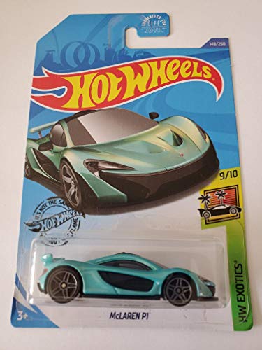 Hot Wheels 2020 Hw Exotics McLaren P1, Teal 149/250 von Mattel