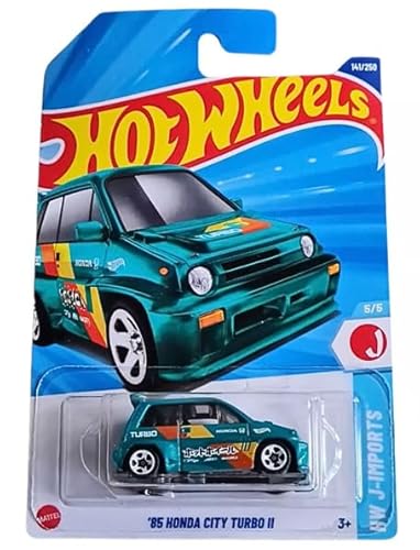 Hot Wheels '85 Honda City Turbo II, Treasure Hunt Edition, HW J-Imports Series 5/5, 141/250 von Mattel