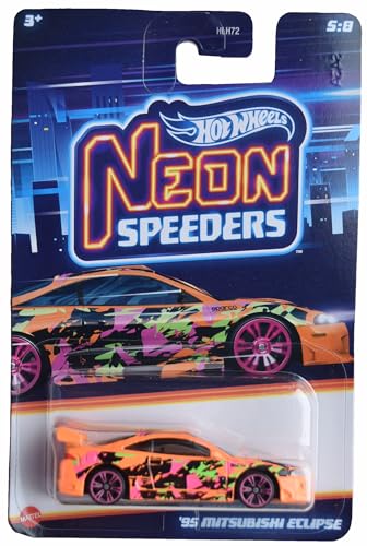Hot Wheels '95 Mitsubishi Eclipse, Neon Speeders 5/8 Hot Wheels '95 Mitsubishi Eclipse, Neon Speeders 5/8 von Mattel