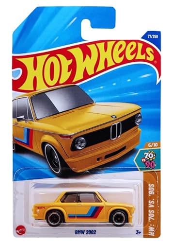 Hot Wheels BMW 2002 [Yellow], HW: '70s VS. '90s 5/10, 77/250 von Mattel