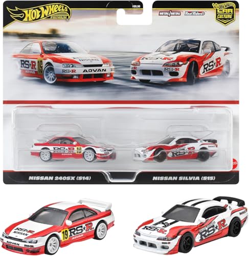 Hot Wheels Car Culture Nissan 240SX und Nissan Silvia HRR84 Pack Mattel Hot Wheels Car Culture Nissan 240SX und Nissan Silvia HRR84 Pack Mattel von Mattel