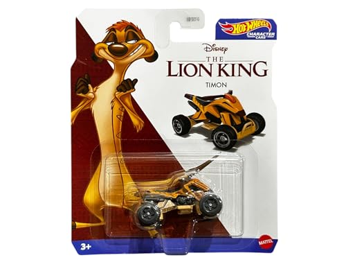 Hot Wheels Character Car: Der König der Löwen - Timon Edition Hot Wheels Character Car: Der König der Löwen - Timon Edition von Mattel