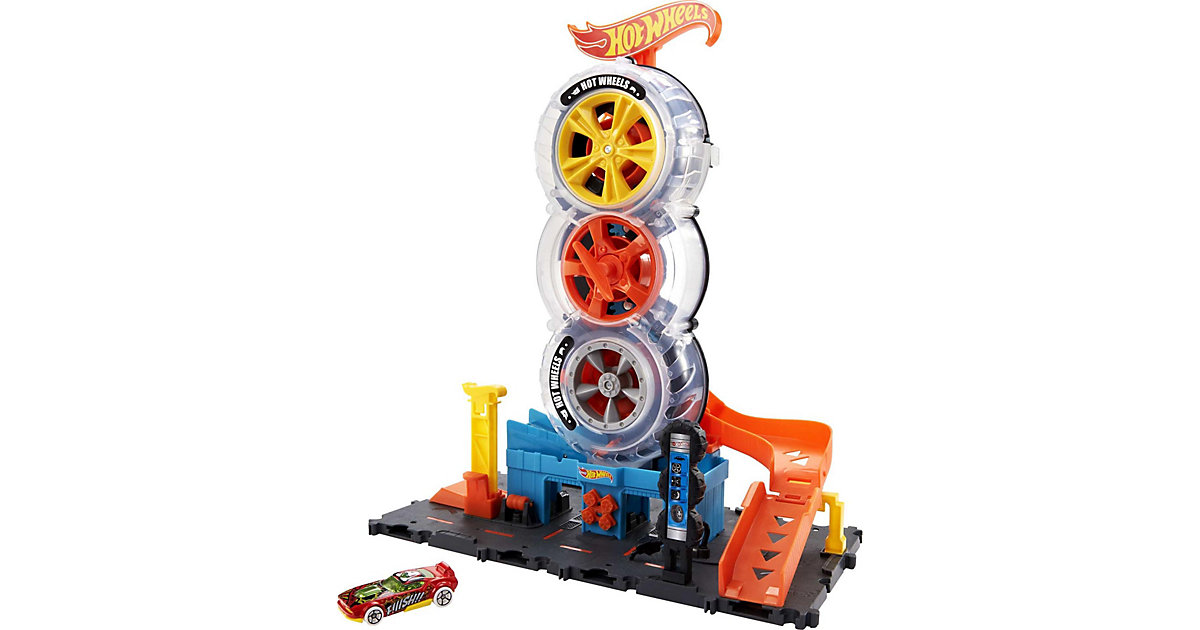 Hot Wheels City Super Tire Shop mehrfarbig Hot Wheels City Super Tire Shop mehrfarbig von Mattel