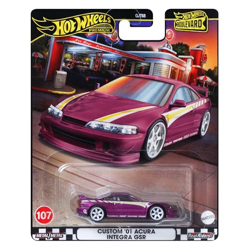 Hot Wheels Custom 01 Acura Integra GSR 107 HRT77 Boulevard Fahrzeug von Hot Wheels