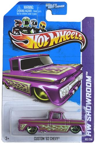 Hot Wheels Custom '62 Chevy, HW Showroom 162/250 [Rosa] von Mattel