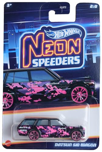 Hot Wheels Datsun 510 Wagon, Neon Speeders 2/8 von Mattel