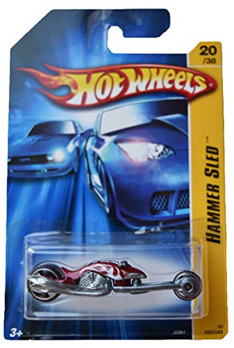 Hot Wheels Hammerschlitten 20/223, rot von Mattel