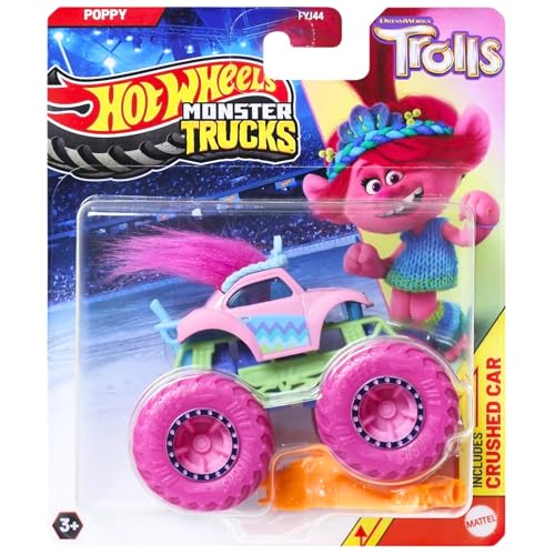 Hot Wheels Monster Trucks 2024 Maßstab 1:64 (Trolls Poppy) von Hot Wheels