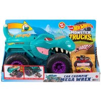 Hot Wheels - Monster Trucks autofressender Mega-Wrex, inkl. 1 Spielzeugauto von Mattel