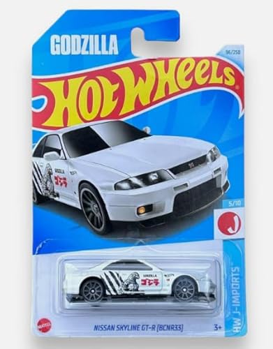 Hot Wheels Nissan Skyline GT-R (BCNR33) Godzilla 5/10 HW-J Importe 86/250 Schiffe mit Protektor von Mattel