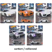 Hot Wheels Autos, Fast & Furious Premium-Bundle Auto für erwachsene Sammler von Mattel GmbH