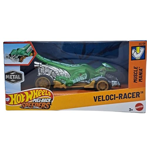 Hot Wheels Pull-Back Speeders Custom Veloci-Racer von Mattel