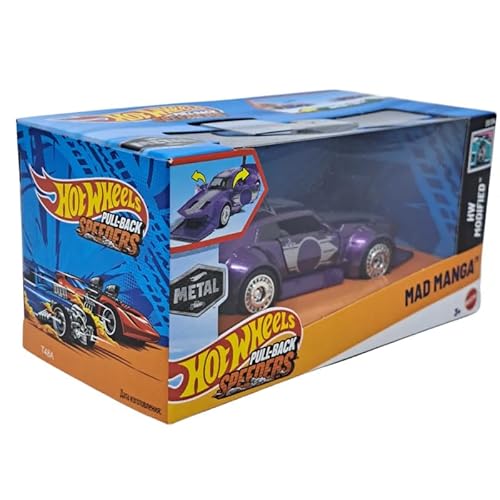 Hot Wheels Pull-Back Speeders Mad Manga von Mattel