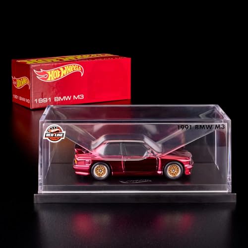 Hot Wheels RLC 1991 BMW M3 Rot von Mattel