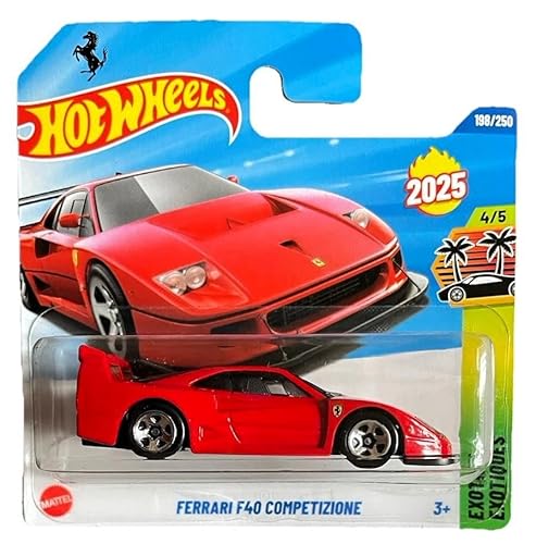 Hot Wheels Single Cars FERRAR F40 COMPETIZIONE HYW59 Hot Wheels Single Cars FERRAR F40 COMPETIZIONE HYW59 von Mattel