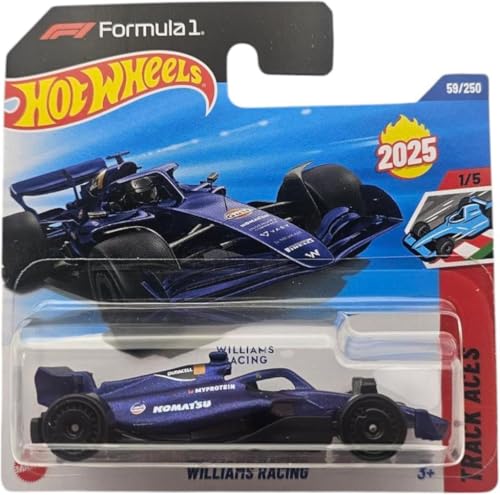 Hot Wheels Single Cars FORMULA 1 WILLIAMS RACING JBC07 Hot Wheels Single Cars FORMULA 1 WILLIAMS RACING JBC07 von Mattel