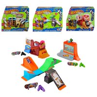 Hot Wheels - Skate Drop In Skate Set, Sort. von Mattel