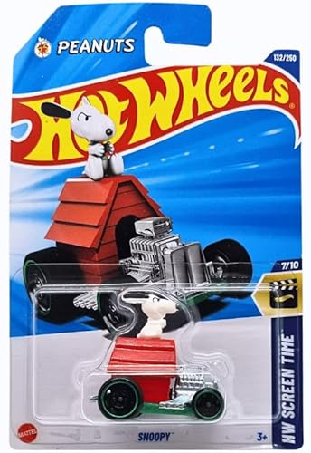 Hot Wheels Snoopy, HW Screen Time Collection, 132/250 von Mattel