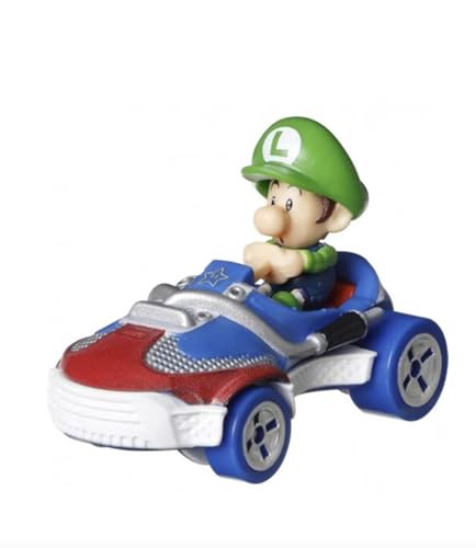 Hot Wheels - Super Mario Bros - Luigi (GLP37) von Mattel