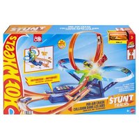 Hot Wheels Stunttrack Unendliche Crash-Action Spielset mit Die-Cast-Spielzeuga von Mattel