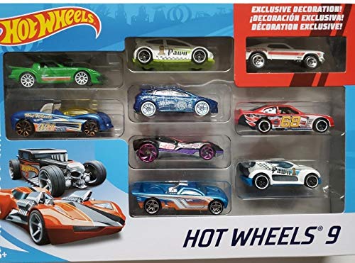 Hotwwheels Cars 9 tlg von Mattel