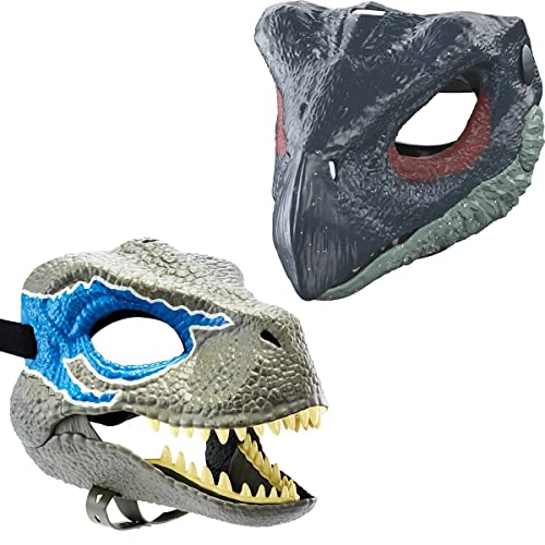 Jurassic World Basic Mask 2022 Wave 1 Box of 2 individually packaged mask von Mattel