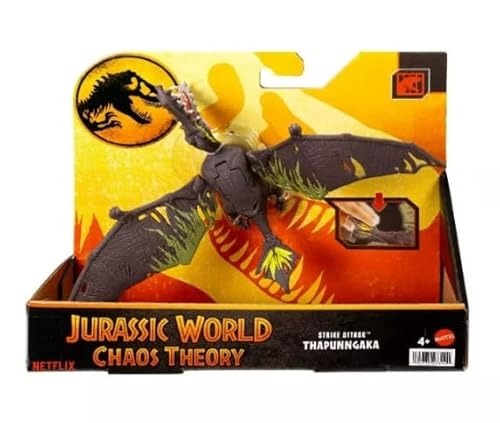 Jurassic World Chaos Theory Strike Attack Thapunngaka Actionfigur von Mattel