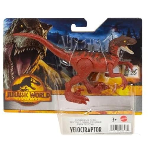 Jurassic World Dominion Koffer Féroce – HDX31 – Actionfigur Velociraptor Jurassic World Dominion Koffer Féroce – HDX31 – Actionfigur Velociraptor von Mattel