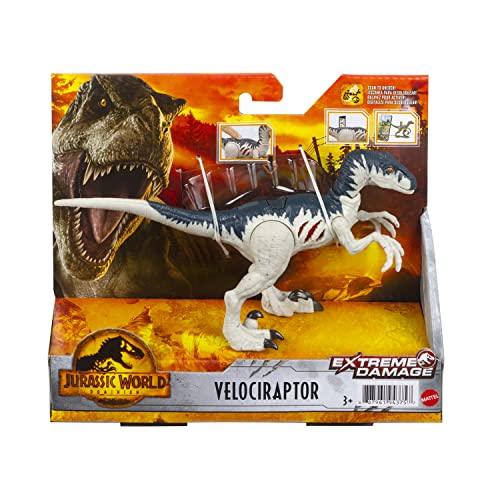 Jurassic World Extreme Damage Feature Dino Assortment Jurassic World Extreme Damage Feature Dino Assortment von Mattel
