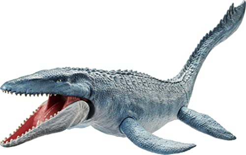 Jurassic World FNG24 - Mosasaurus-Figur, Dinosaurier Spielzeug ab 3 Jahren[Exklusiv bei Amazon] von Mattel