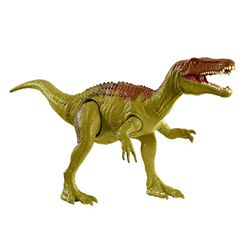 Jurassic World GWD12 - Brüllattacke Baryonyx Camp Cretaceous, bewegliche Gelenke, realistische Form, Angriffsfunktion und Geräusche, Fleischfresser, Dinosaurier Spielzeug für Kinder ab 4 Jahren Jurassic World GWD12 - Brüllattacke Baryonyx Camp Cretaceous, bewegliche Gelenke, realistische Form, Angriffsfunktion und Geräusche, Fleischfresser, Dinosaurier Spielzeug für Kinder ab 4 Jahren von Mattel