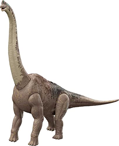 Jurassic World HFK04 - Ein neues Zeitalter Brachiosaurus Dinosaurier-Actionfigur, 81 cm, Spielzeuggeschenk, physischer und digitaler Spielspaß Jurassic World HFK04 - Ein neues Zeitalter Brachiosaurus Dinosaurier-Actionfigur, 81 cm, Spielzeuggeschenk, physischer und digitaler Spielspaß von Mattel