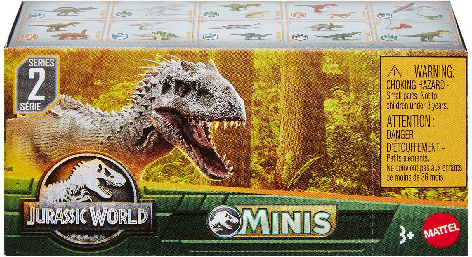 Jurassic World Minis Dinosaurier Gemischte Auswahl 1-2 Stück Jurassic World Minis Dinosaurier Gemischte Auswahl 1-2 Stück von Mattel