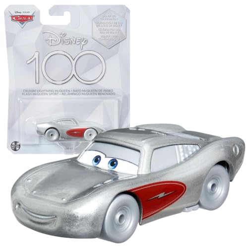 Lightning McQueen HPJ53 | Disney 100 | Disney Cars Cast 1:55 Autos von Mattel