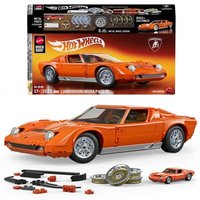 MATTEL Brick Shop JHF61 1:12 ’71 Lamborghini Miura P400 SV Bauspielzeugset von Mattel