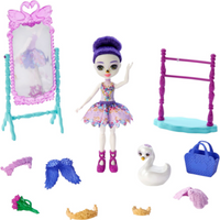 MATTEL GJX35 GYJ06 Enchantimals Ballettstudio Spielset mit Sarely Swan & Pointe MATTEL GJX35 GYJ06 Enchantimals Ballettstudio Spielset mit Sarely Swan & Pointe von Mattel