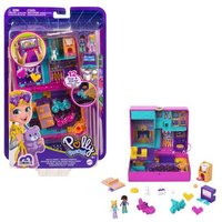 MATTEL HCG15 Polly Pocket Spielparadies Schatulle, Set inkl. 2 Figuren & Zubehör von Mattel